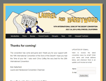 Tablet Screenshot of laurelandhardywood.com